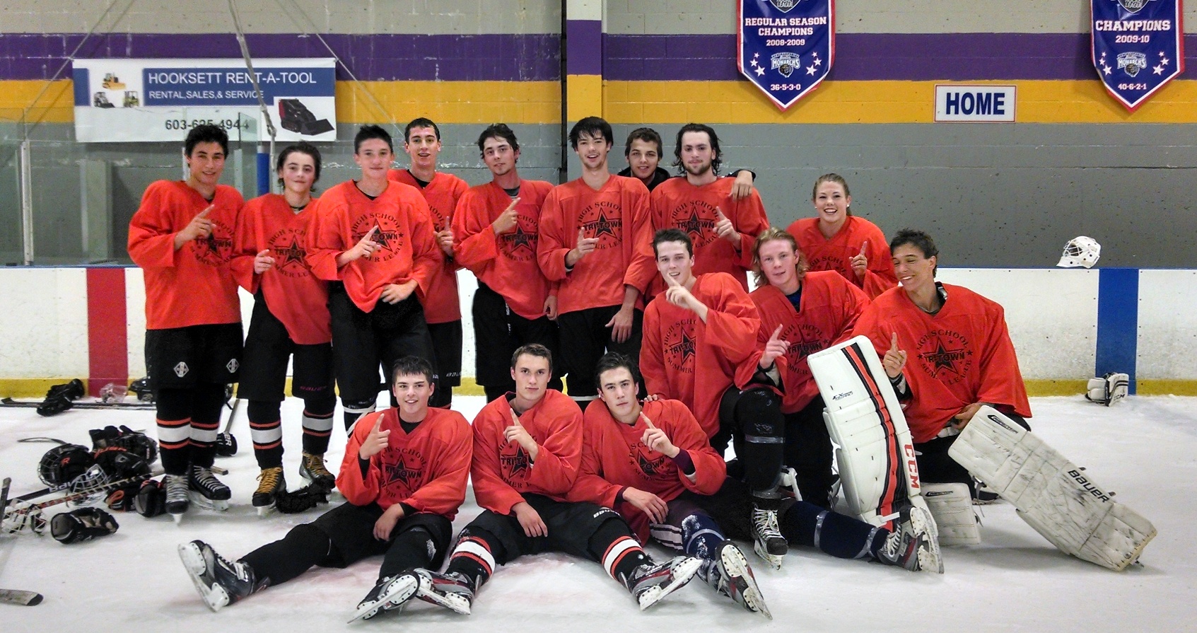 After four summers of high school boys hockey in Hooksett, New Hampshire, a championship win